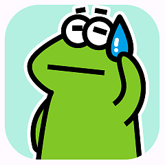 受气包蛙先生 messages sticker-3