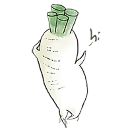 A Radish With Ideals messages sticker-5