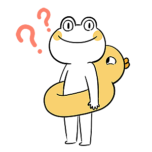 Green trousers frog messages sticker-5