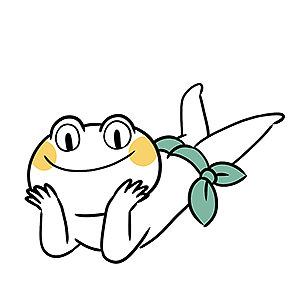 Green trousers frog messages sticker-8