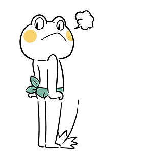 Green trousers frog messages sticker-4