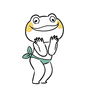 Green trousers frog messages sticker-7