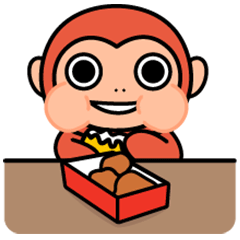 Funny naughty monkey messages sticker-11