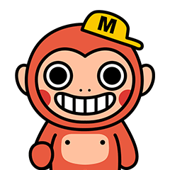 Funny naughty monkey messages sticker-4