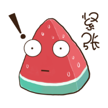 冰爽西瓜贴图-炫酷 messages sticker-3