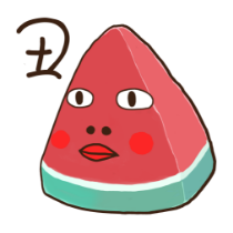 冰爽西瓜贴图-炫酷 messages sticker-5