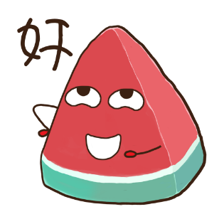 冰爽西瓜贴图-炫酷 messages sticker-10