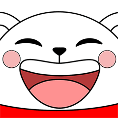 Cute DaBai messages sticker-2