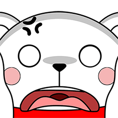 Cute DaBai messages sticker-4