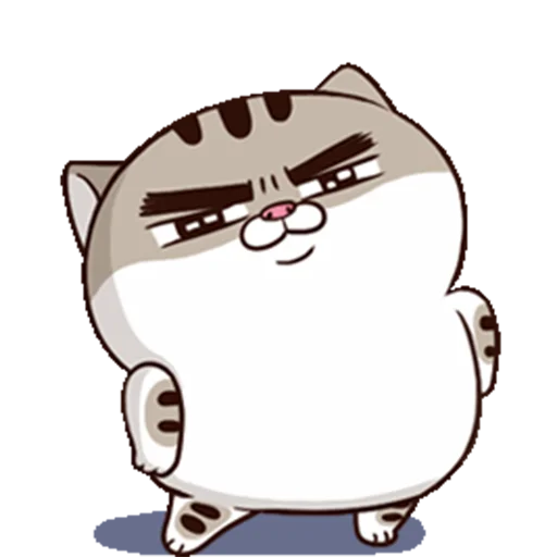 FattyCat-Sticker messages sticker-4