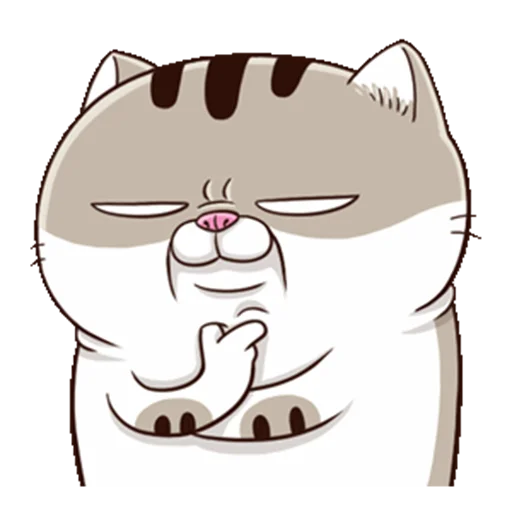 FattyCat-Sticker messages sticker-6