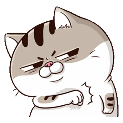FattyCat-Sticker messages sticker-3
