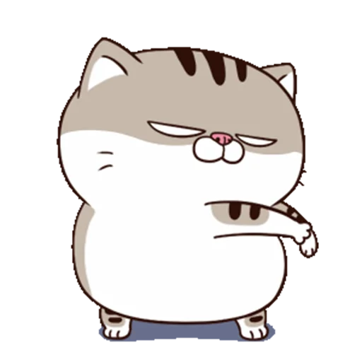 FattyCat-Sticker messages sticker-1