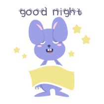 同乐助手-中秋兔子 messages sticker-10