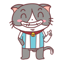 足球猫贴图 messages sticker-6