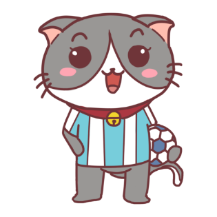 足球猫贴图 messages sticker-5