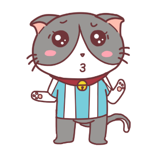 足球猫贴图 messages sticker-11
