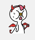 酷酷啵鸡 messages sticker-2