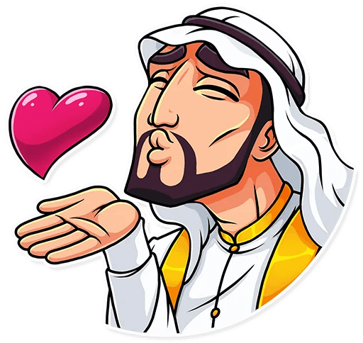 Sheikh Stickers Pack messages sticker-2