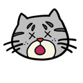 Gray Kitties messages sticker-0