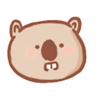 H&H Smiling animals messages sticker-11