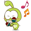 豆娃表情贴纸 messages sticker-4