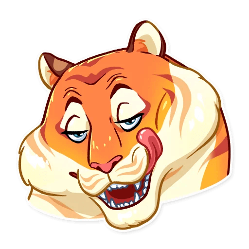 Amur Tiger Stickers messages sticker-6