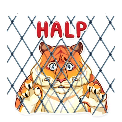 Amur Tiger Stickers messages sticker-10