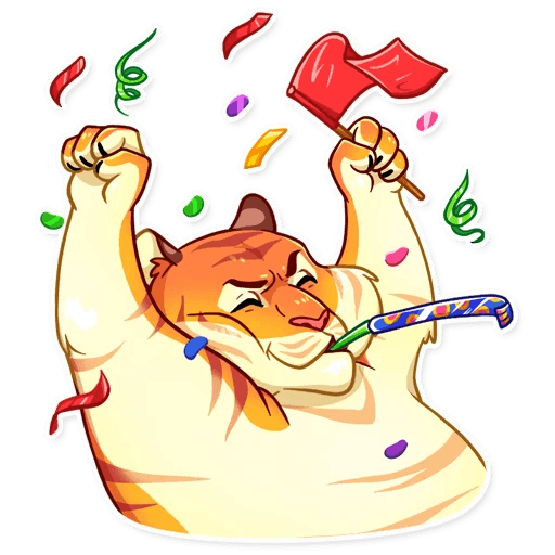 Amur Tiger Stickers messages sticker-9