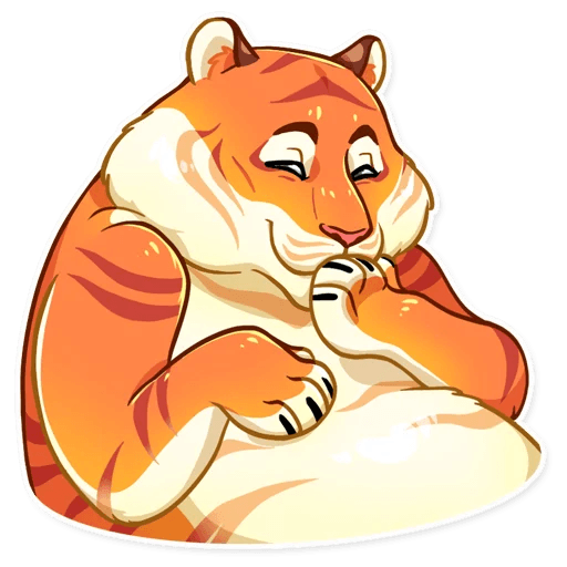 Amur Tiger Stickers messages sticker-7