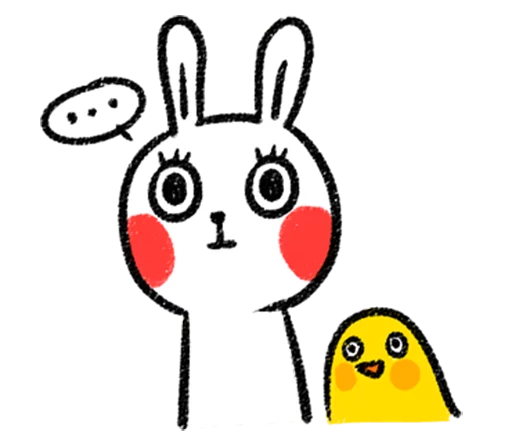 DIYRabbit messages sticker-0