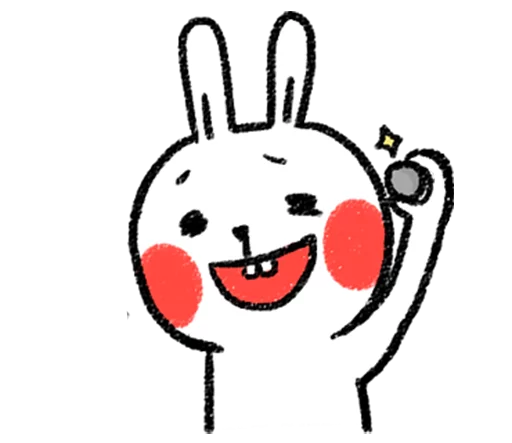 DIYRabbit messages sticker-6