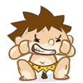 CaveBoy-Sticker messages sticker-3