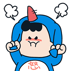 萌萌卡通壁纸 messages sticker-6