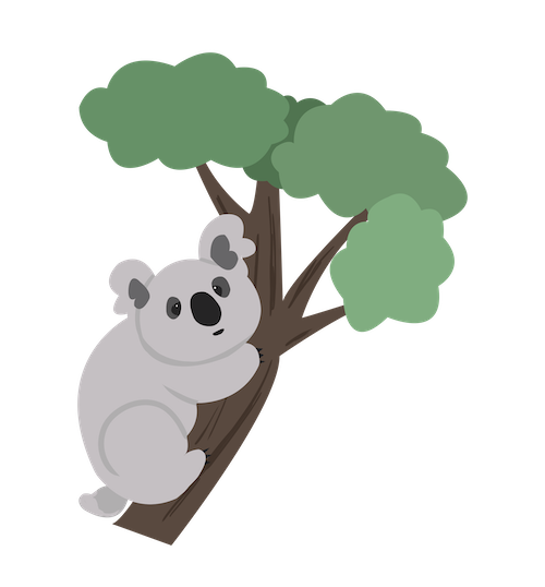Cute Koala for IM messages sticker-7