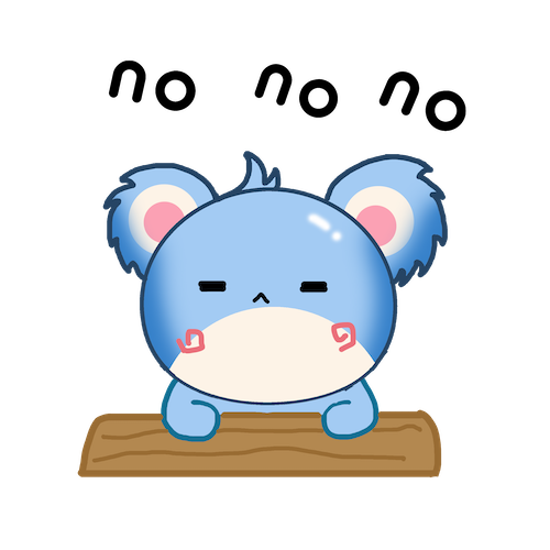 Cute Koala for IM messages sticker-4
