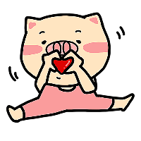 Pink Pig Girl messages sticker-8