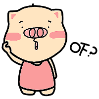 Pink Pig Girl messages sticker-10