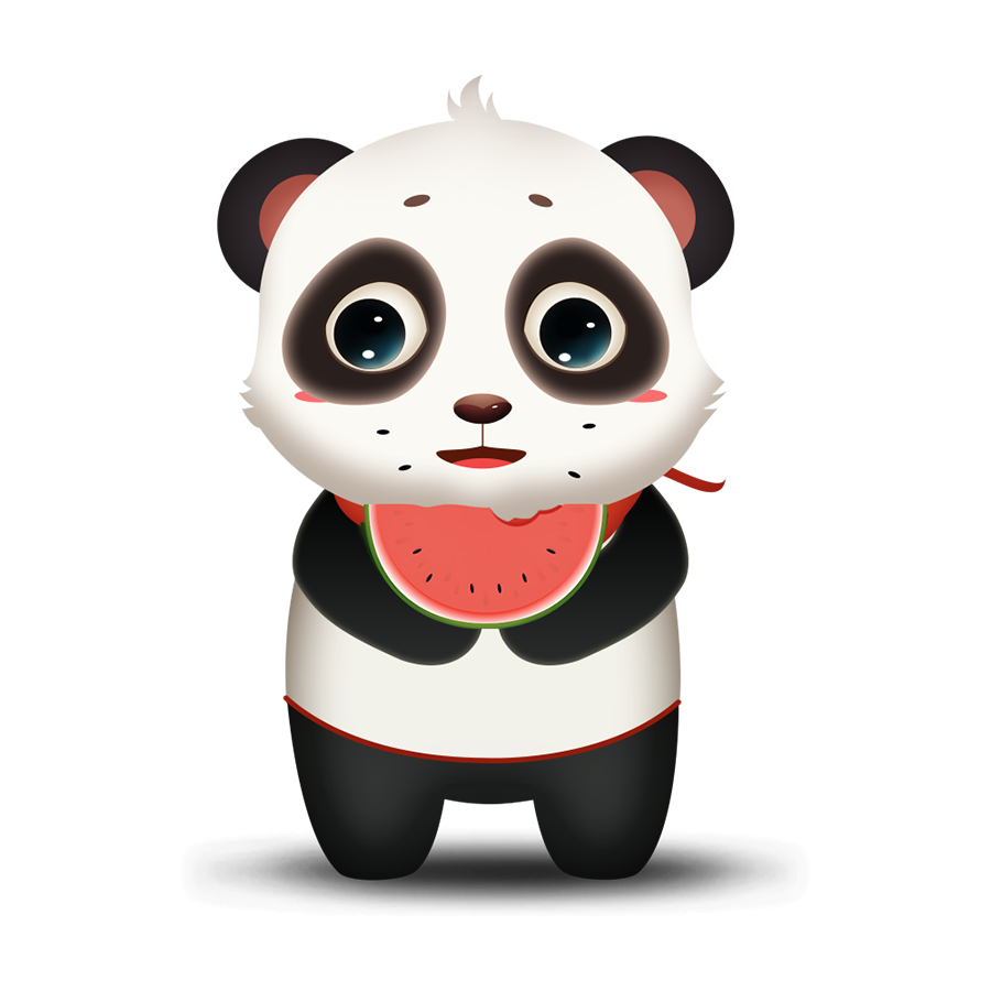 Panda Cute - Photos messages sticker-4