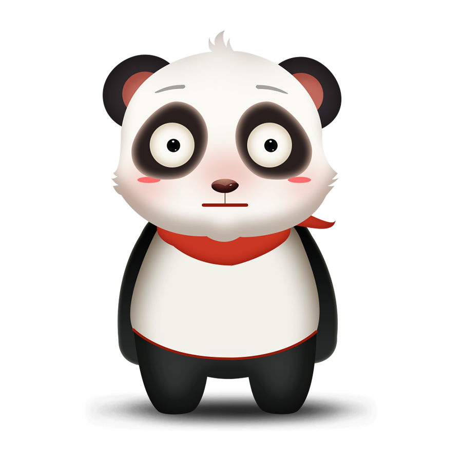 Panda Cute - Photos messages sticker-2