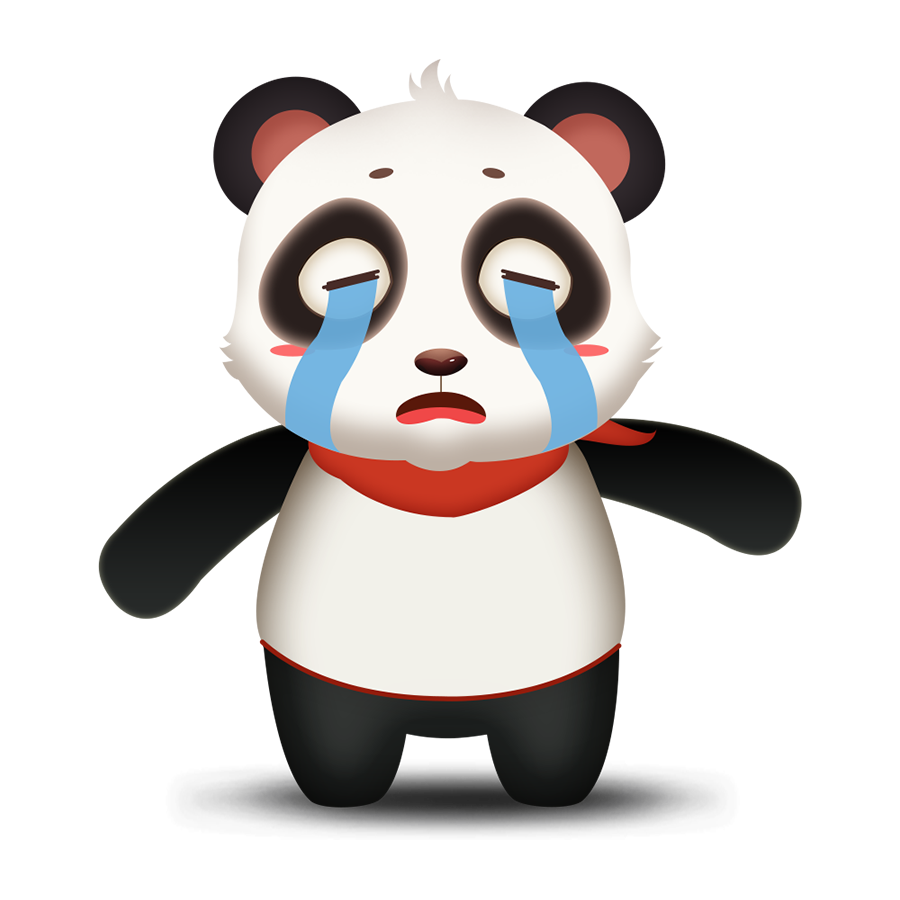 Panda Cute - Photos messages sticker-3