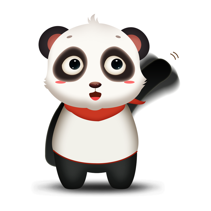 Panda Cute - Photos messages sticker-10