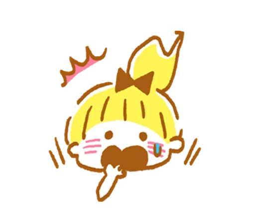 YellowHairGirl messages sticker-2