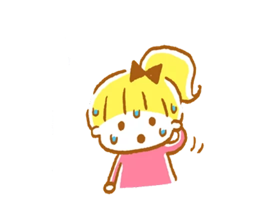 YellowHairGirl messages sticker-1