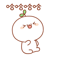 Cute little ball-5G messages sticker-10