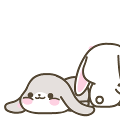 泥萌兔 messages sticker-3