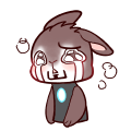 Iron Shield Rabbit messages sticker-6