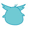 Dynamic blue cute bird-八一六 messages sticker-9