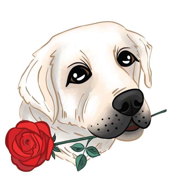 Jamie and Percy - Lab brothers messages sticker-8