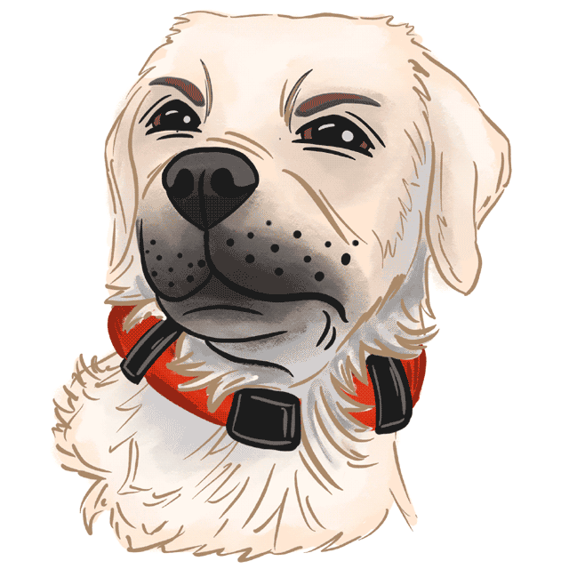 Jamie and Percy - Lab brothers messages sticker-11